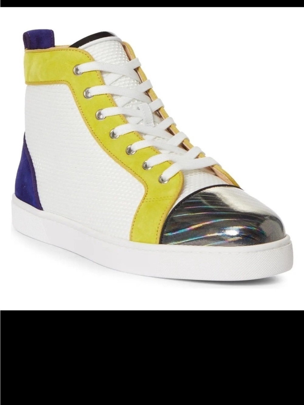 New Size 40 Christian Louboutin Louis Orlato Flat Sneakers